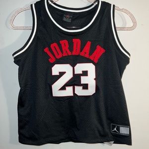 Small Jordan 23 crop top jersey